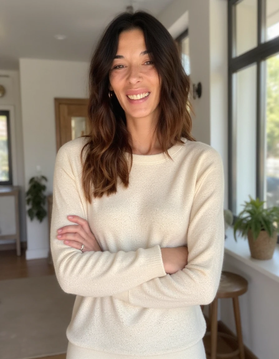 Cream Sweater